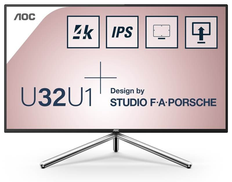 AOC U32U1: Η νέα premium οθόνη 31,5” σχεδιασμένη από το Studio F. A. Porsche | 